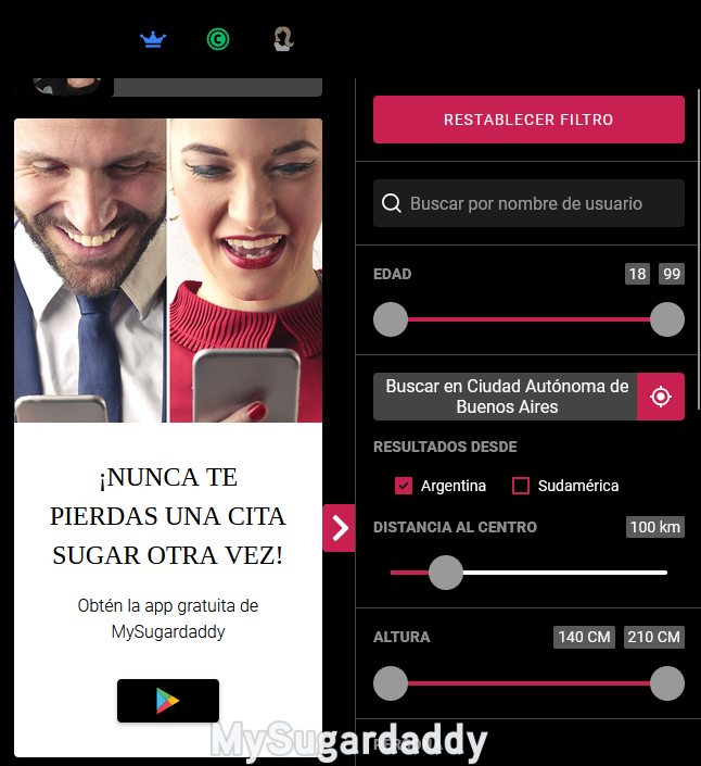 MySugardaddy app
